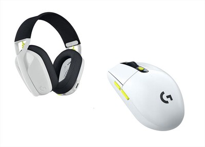 LOGITECH - Wireless Gaming Combo-Bianco