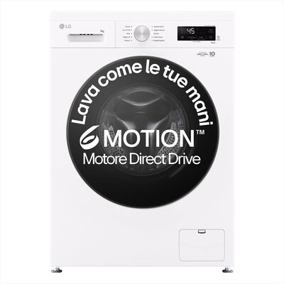 LG - Lavatrice AI DD F4NX1009NWB SERIE X1 9kg Classe A-Ivory White