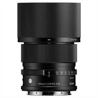 SIGMA - Obiettivo Fisso 90MM-F/2.8 (C) DG BLACK-NERO