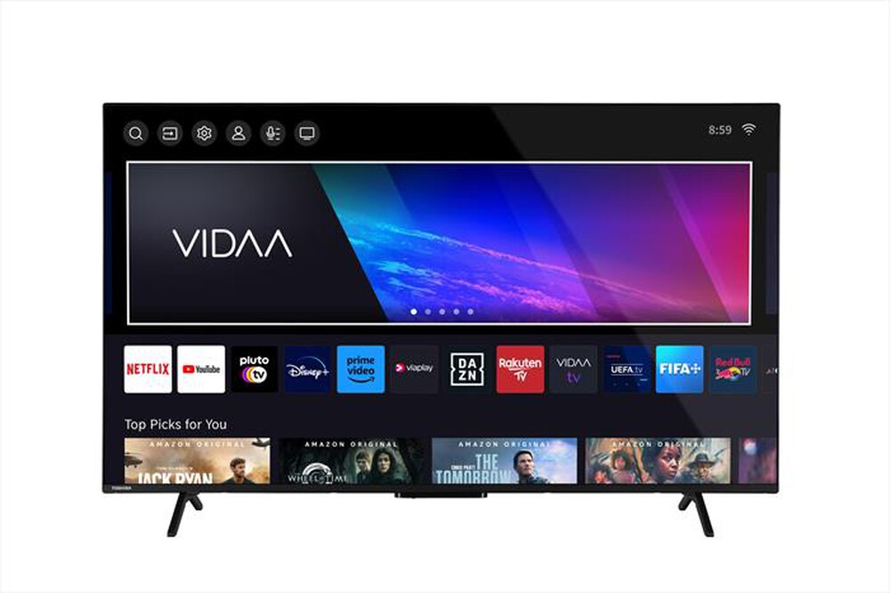 "TOSHIBA - Smart TV LED UHD 4K 55\" 55QV2463DA-Nero"
