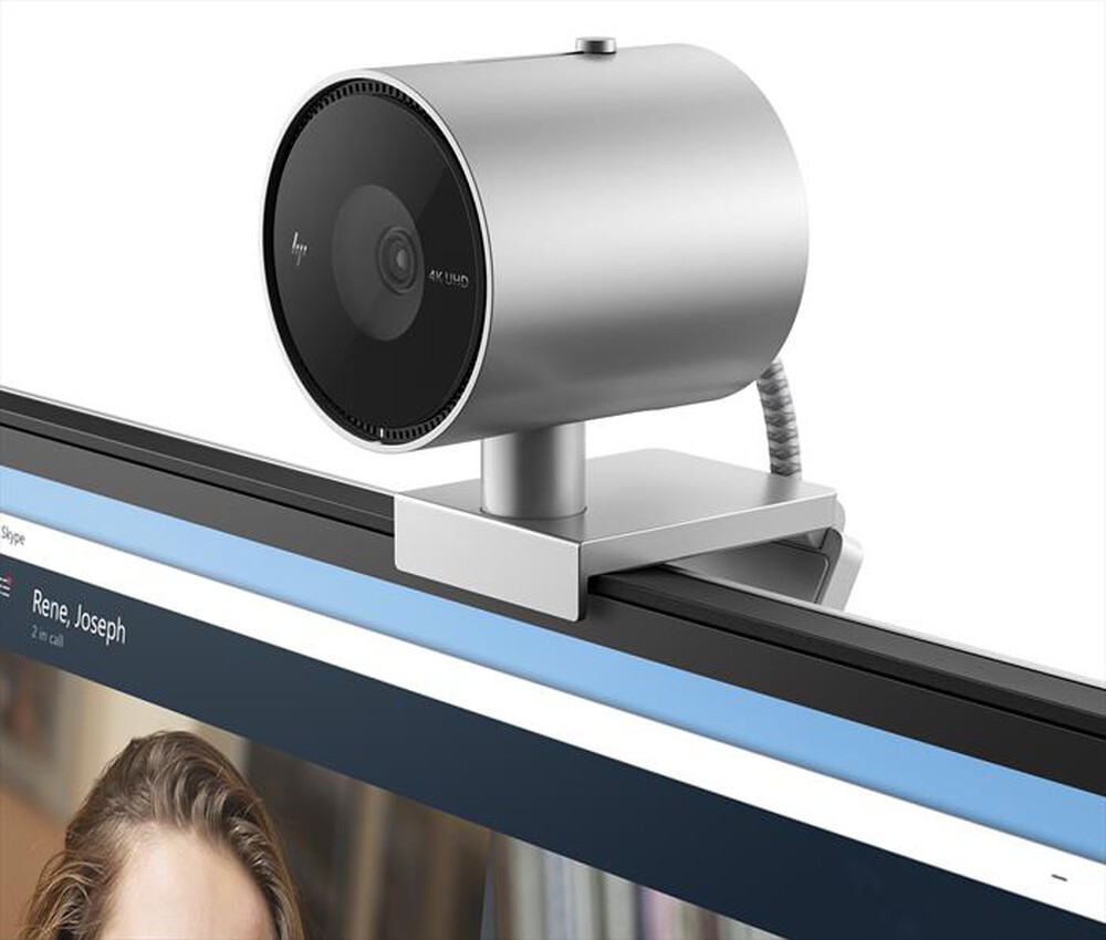 "HP - WEBCAM 950 4K PRO-Silver"