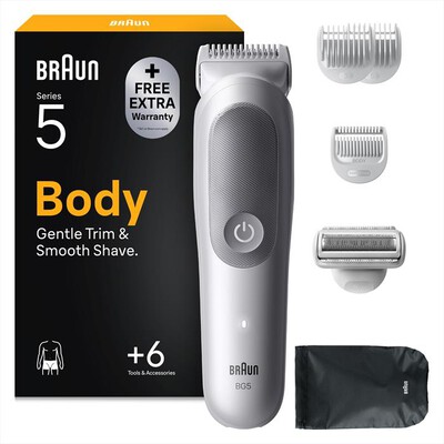 BRAUN - Rasoio BG 5550-GRIGIO