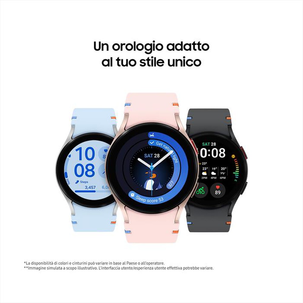 "SAMSUNG - Smartwatch GALAXY WATCH FE 40MM BT-Black"