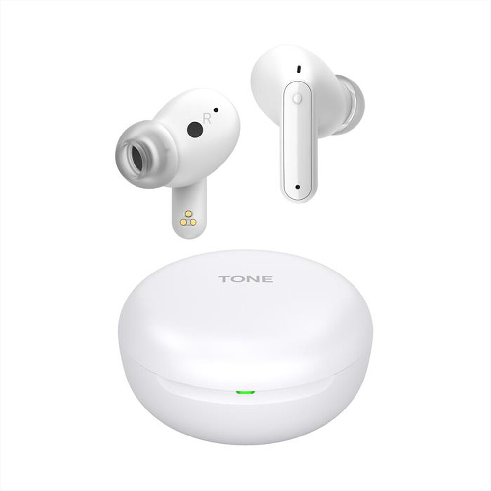 "LG - TONE FREE FP5 - CUFFIE TRUE WIRELESS BLUETOOTH-Bianco - Pearl White"