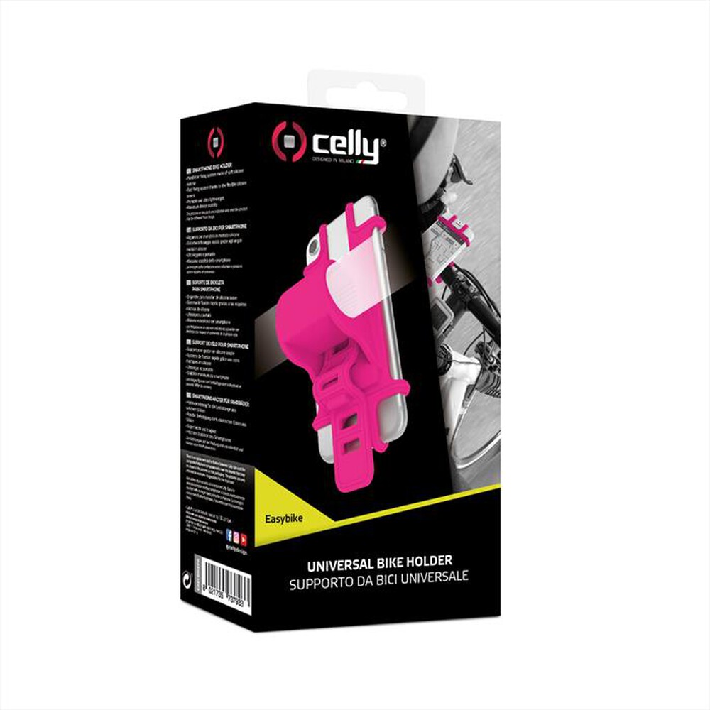 "CELLY - EASYBIKEPK-Rosa/Silicone"