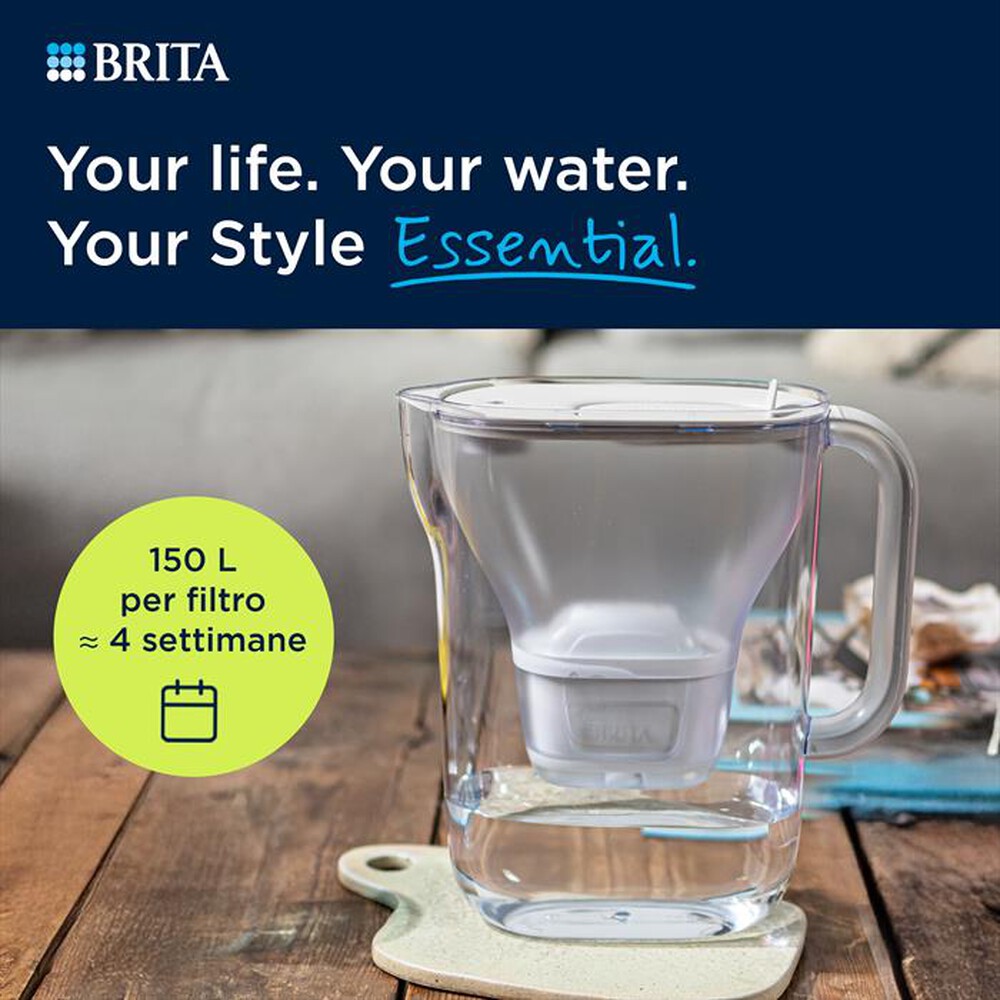 Immagine del prodotto BRITA - Caraffa filtrante STYLE ESSENTIAL 3 FILTRI INCL.-Stone Blue