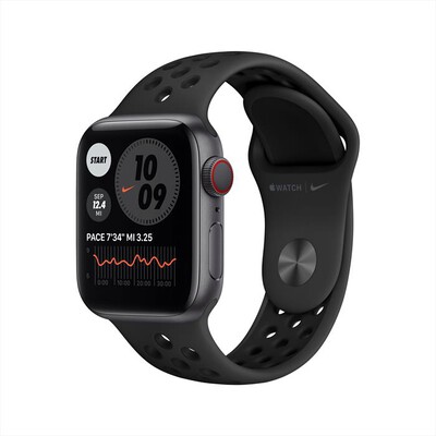 APPLE - Apple Watch Nike Series 6 GPS+Cell 40mm All Grey-Sport Anthracite/Black