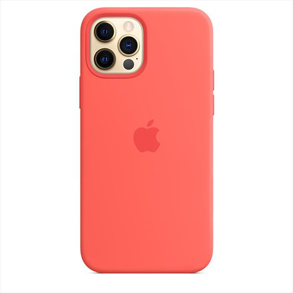"APPLE - Custodia MagSafe in silicone iPhone 12/12 Pro-Rosarancio"