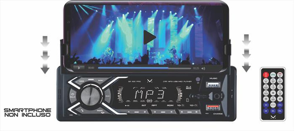 Immagine del prodotto MAJESTIC - Car stereo SA 500 PRO-NERO