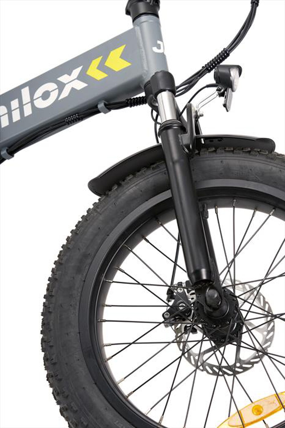 "NILOX - J4 PLUS PIGHEVOLE-Grigio cemento"