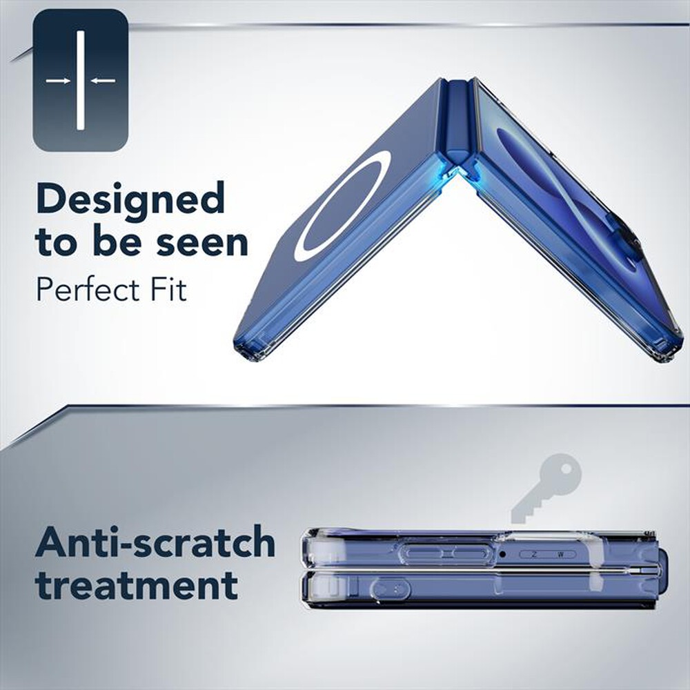 Immagine del prodotto CELLULARLINE - IMPACT CLEAR MAG- GALAXY Z FLIP8-Trasparente