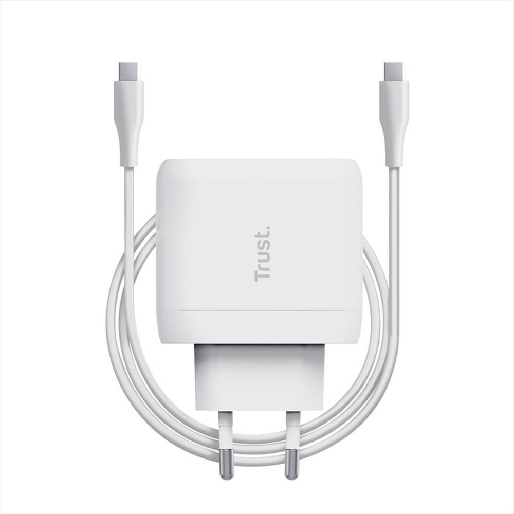 "TRUST - Caricabatteria USB-C MAXO 65W-White"