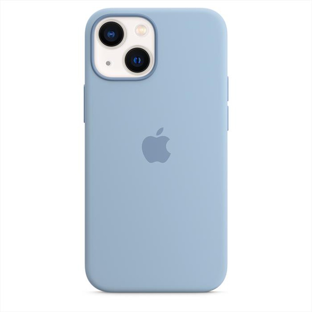 "APPLE - COVER PER IPHONE 13 MINI IN SILICONE CON MAGSAFE-Celeste Nebbia"
