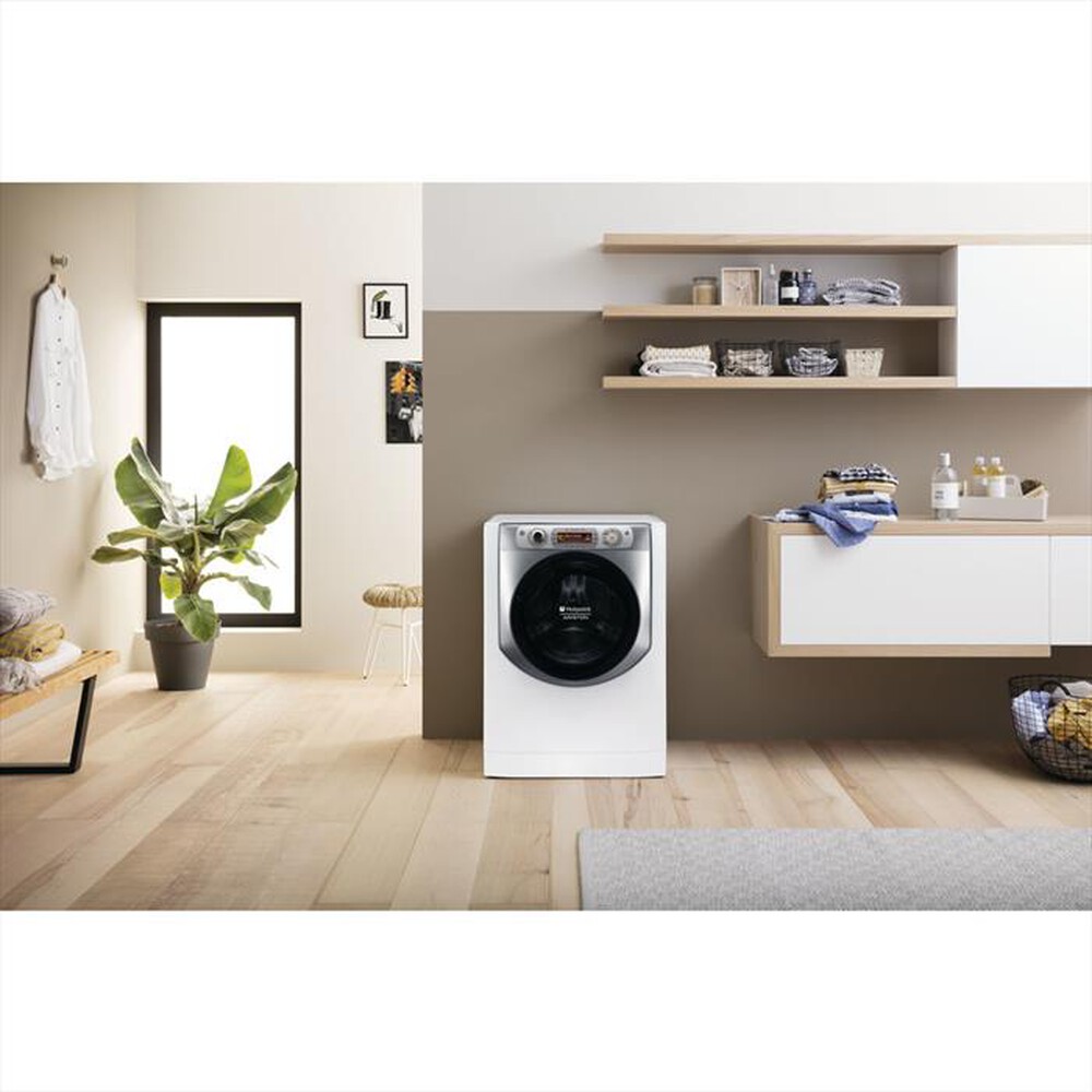"HOTPOINT ARISTON - Lavatrice AQUALTIS AQ114D497SD EU N 11 Kg Classe B-Bianco"