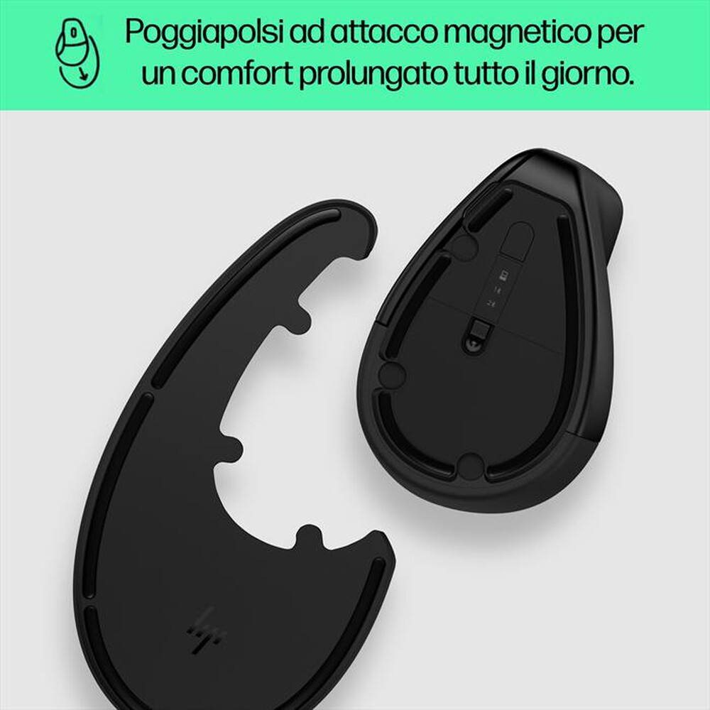 Immagine del prodotto HP - MOUSE WIRELESS ERGONOMICO 920-Nero