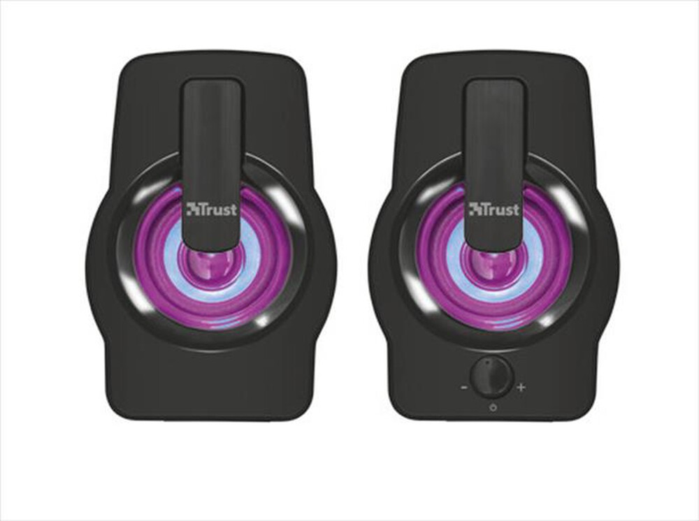 "TRUST - GEMI RGB 2.0 SPKR ST BLK-Black"