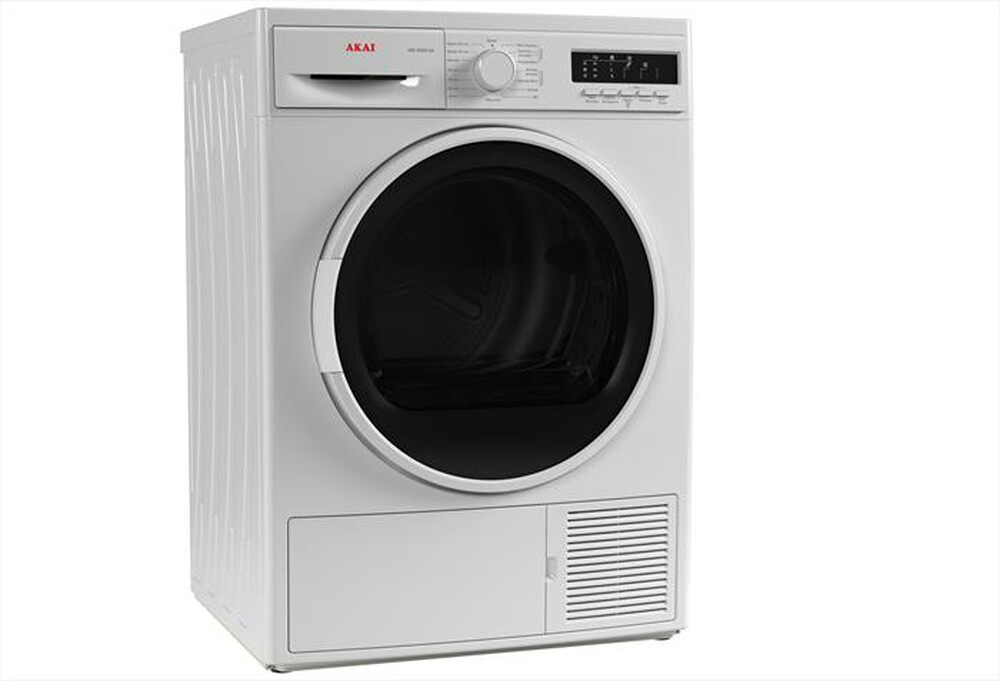"AKAI - Asciugatrice ASC8025GV 8kg Classe A++-Bianco"