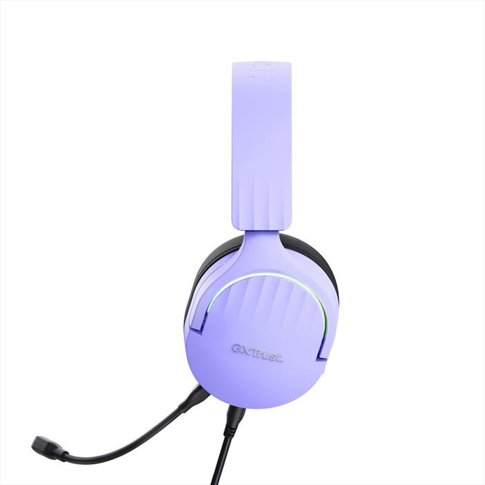 "TRUST - Cuffie PC GXT490P FAYZO 7.1 USB-Purple"