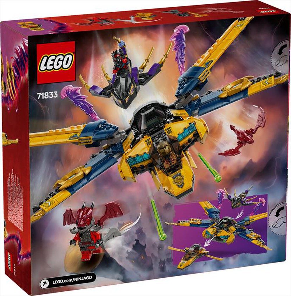 Immagine del prodotto LEGO - NINJAGO Jet Super Storm di Ras e Arin 71833
