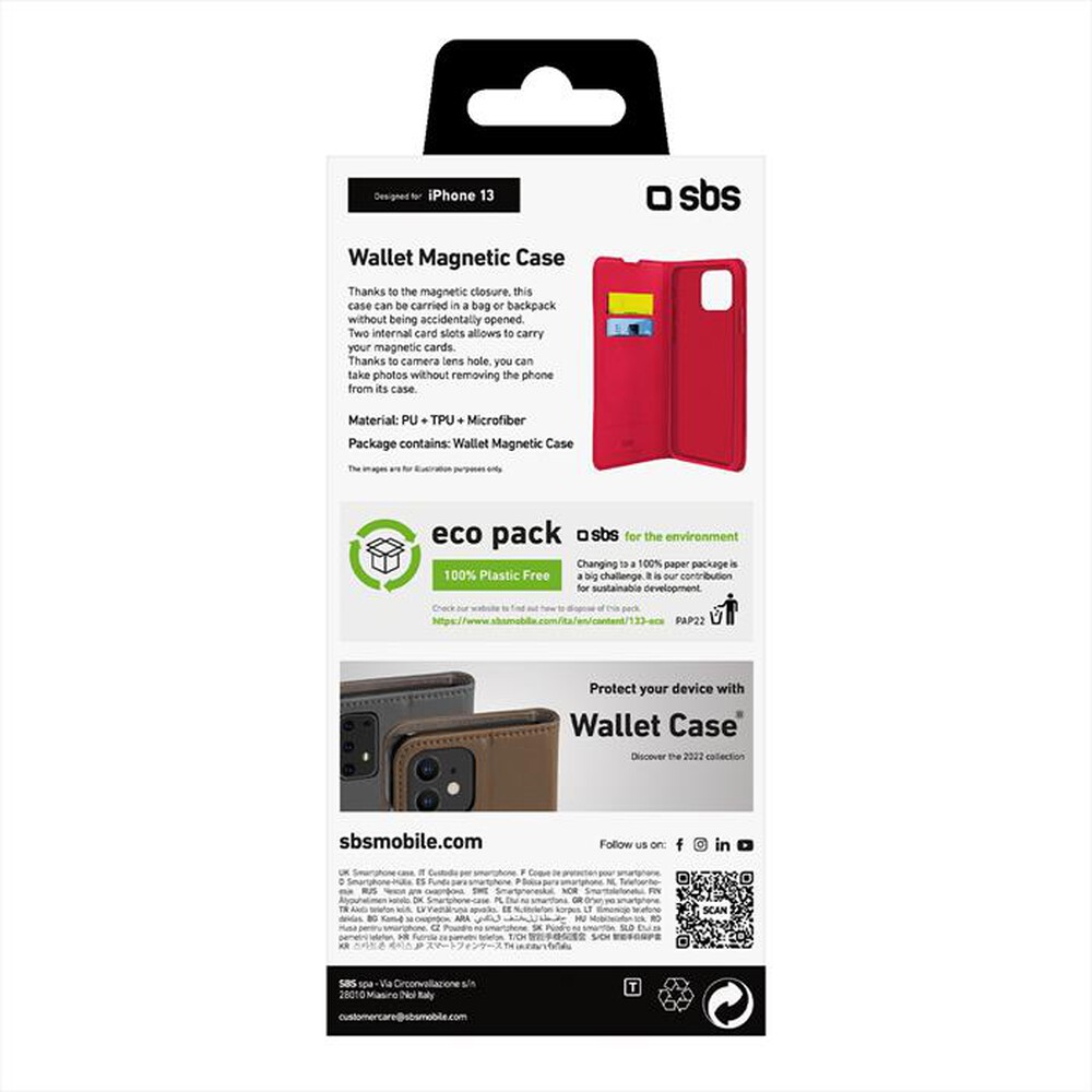 Immagine del prodotto SBS - TEBKLITEIP1361R-Rosso