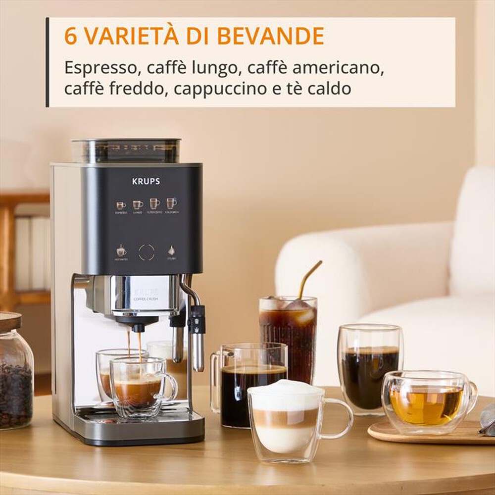 Immagine del prodotto KRUPS - Macchina caff&egrave; automatica Coffee Crush Experience-Lioness