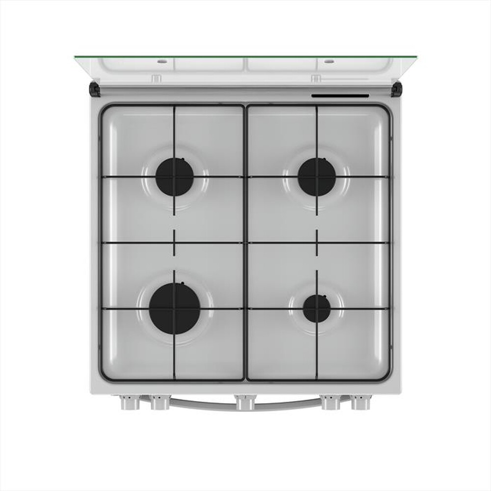 "INDESIT - Cucina a gas IS67G1KMW/E Classe A+-Bianco"