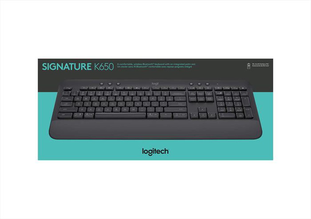 "LOGITECH - Tastiera multimediale SIGNATURE K650-Graphite"