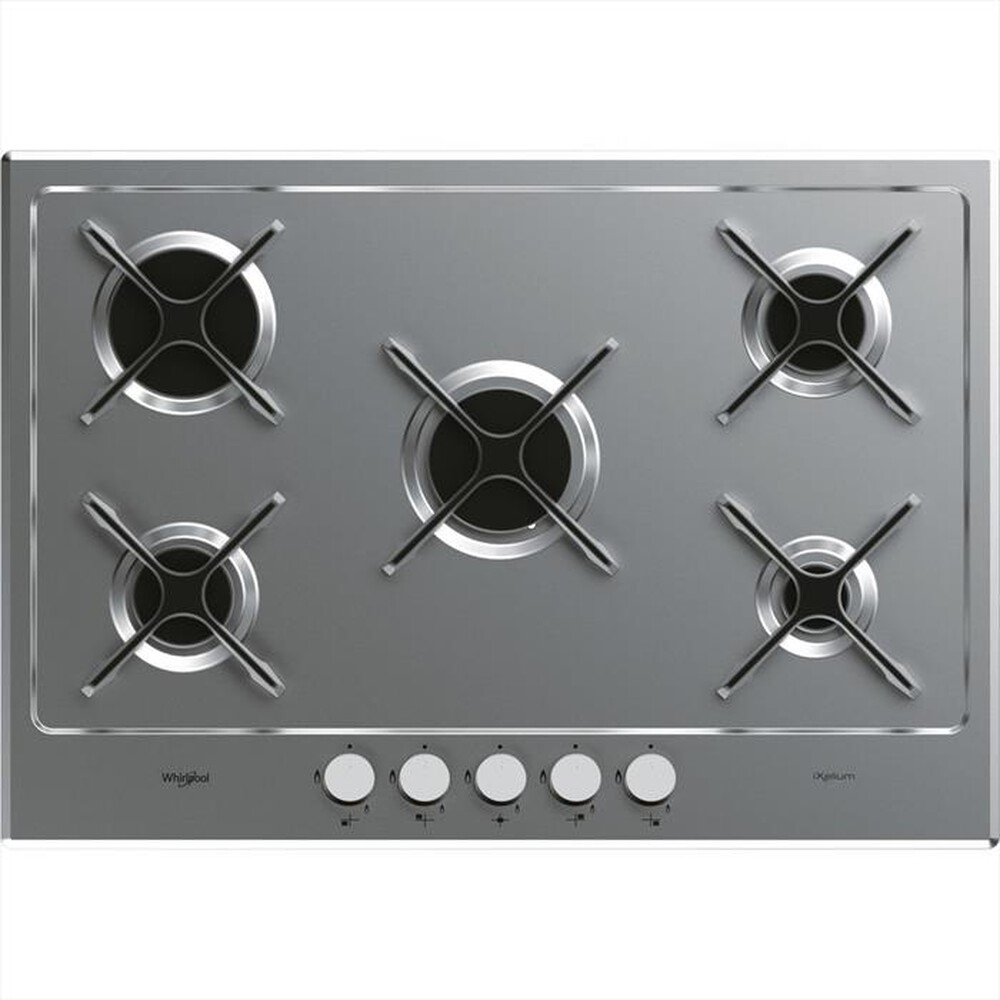 Immagine del prodotto WHIRLPOOL - Piano cottura a gas GMA 7514/IXL 5 fuochi 73cm