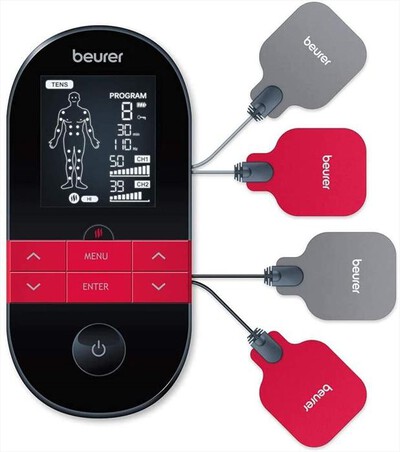BEURER - EM 59 Elettrostimolatore  digitale TENS/EMS-Nero