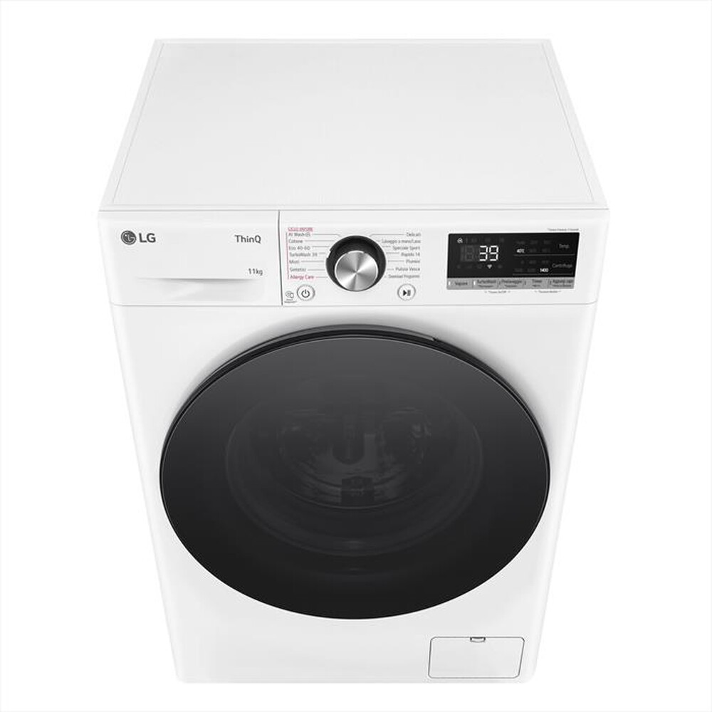 "LG - Lavatrice AI DD R7 F4R7011TSWB 11kg Classe A-Bianca"
