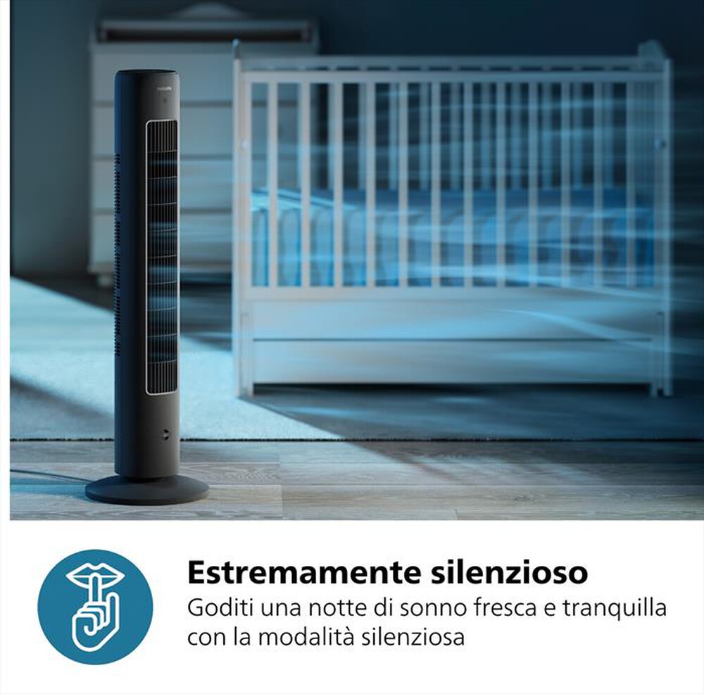 Immagine del prodotto PHILIPS - Ventilatore tower SERIES 5000 CX5535/11-Grigio