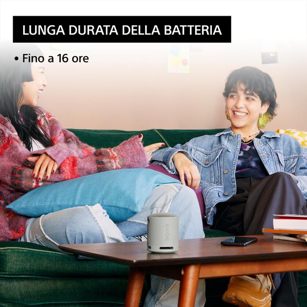 Immagine del prodotto SONY - Speaker SRSXB100H.CE7-Grigio