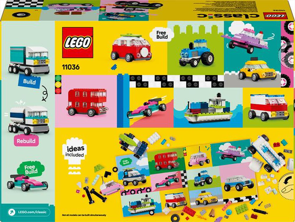 Immagine del prodotto LEGO - CLASSIC Veicoli creativi 11036