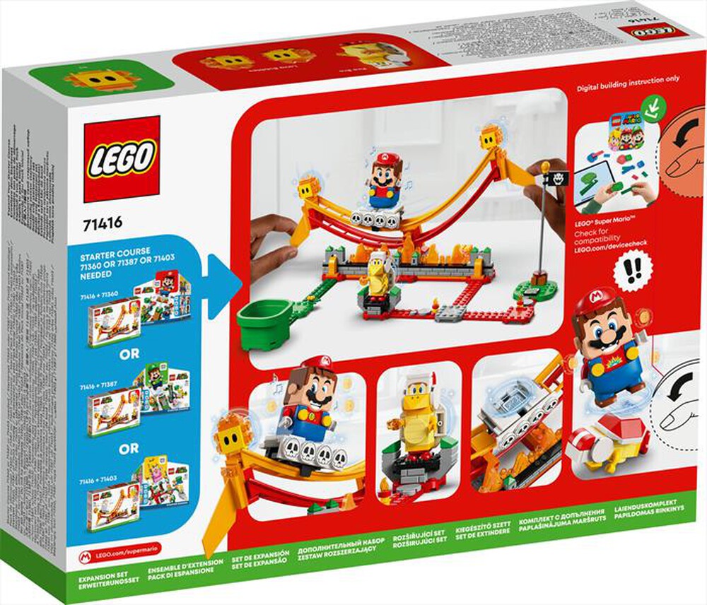 Immagine del prodotto LEGO - SUPER MARIO GIRO SULL'ONDA LAVICA - 71416