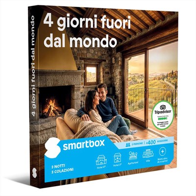 SMARTBOX - 4 GIORNI FUORI DAL MONDO-eBox digitale