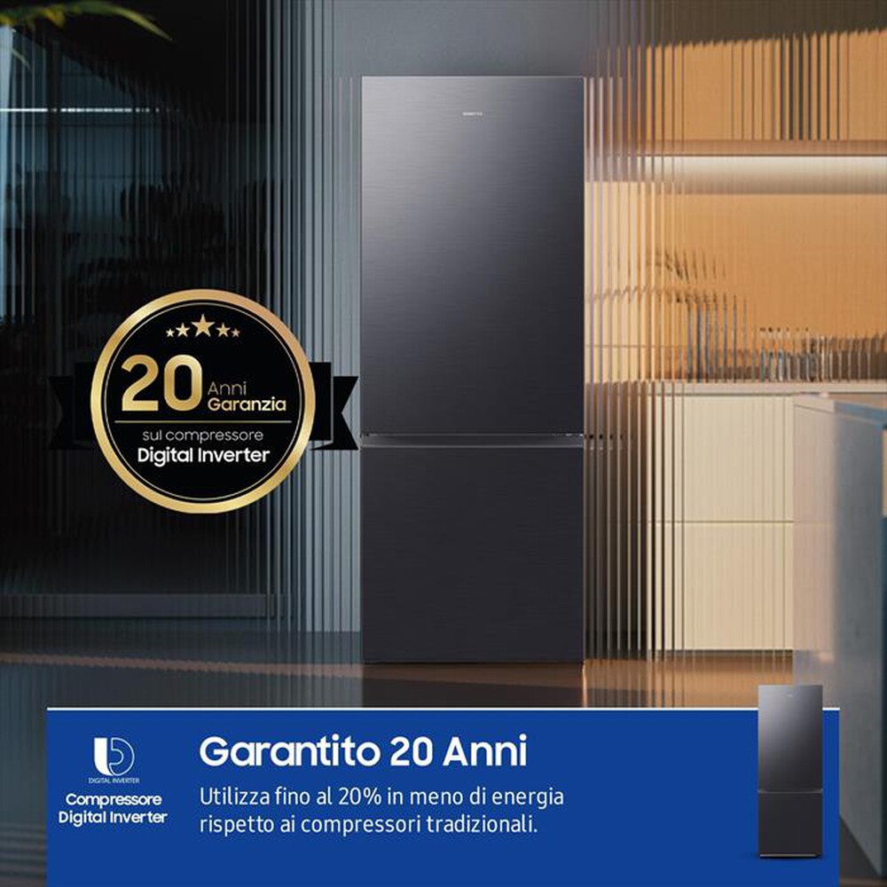 "SAMSUNG - Frigorifero combinato RB53DG706AB1EF F1RST75 AI-ANTRACITE"