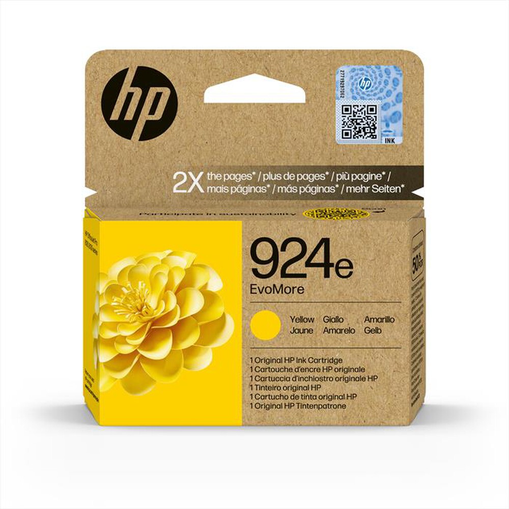 Immagine del prodotto HP - 924E EVO MORE CARTUCCIA DI INCHIOSTRO,GIALLO-Giallo