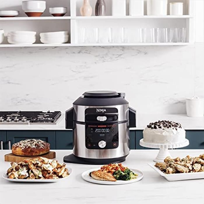 NINJA Multicooker OL650EU SMARTLID 12 IN 1 7 5L Nero Euronics
