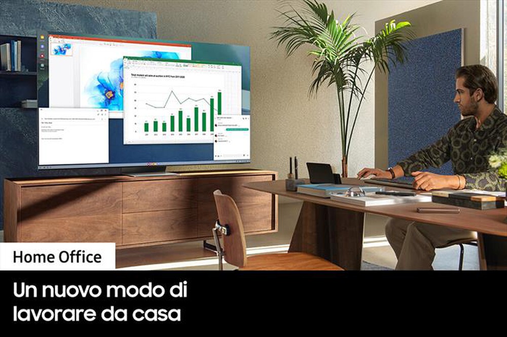 "SAMSUNG - Smart TV Neo QLED 8K 75” QE75QN800A-Stainless Steel"