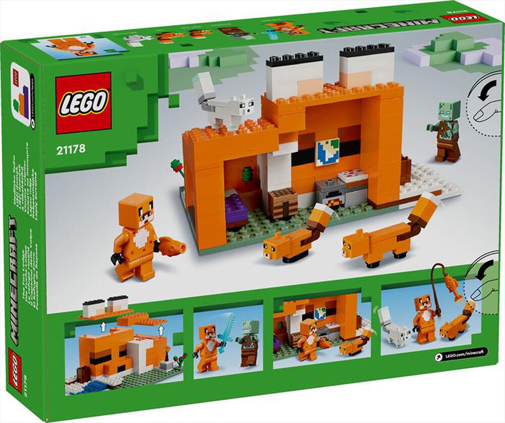 Immagine del prodotto LEGO - MINECRAFT Il Capanno della Volpe 21178