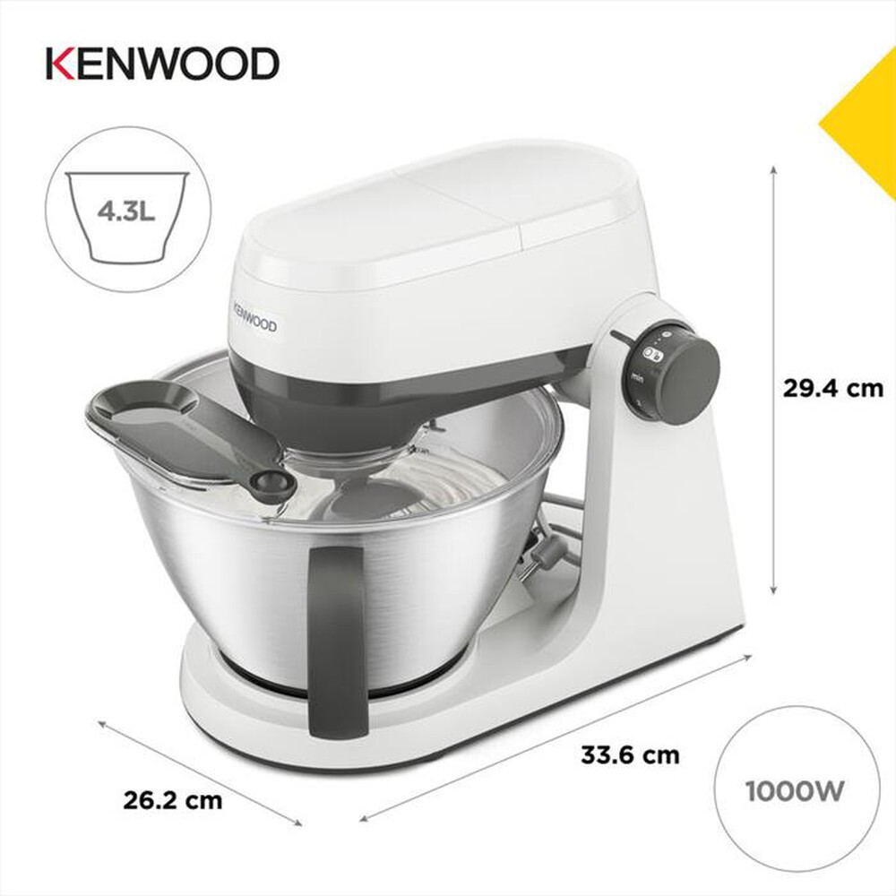 Immagine del prodotto KENWOOD. - MULTITASKER Impastatrice planetaria KHC30.000WH-Bianco