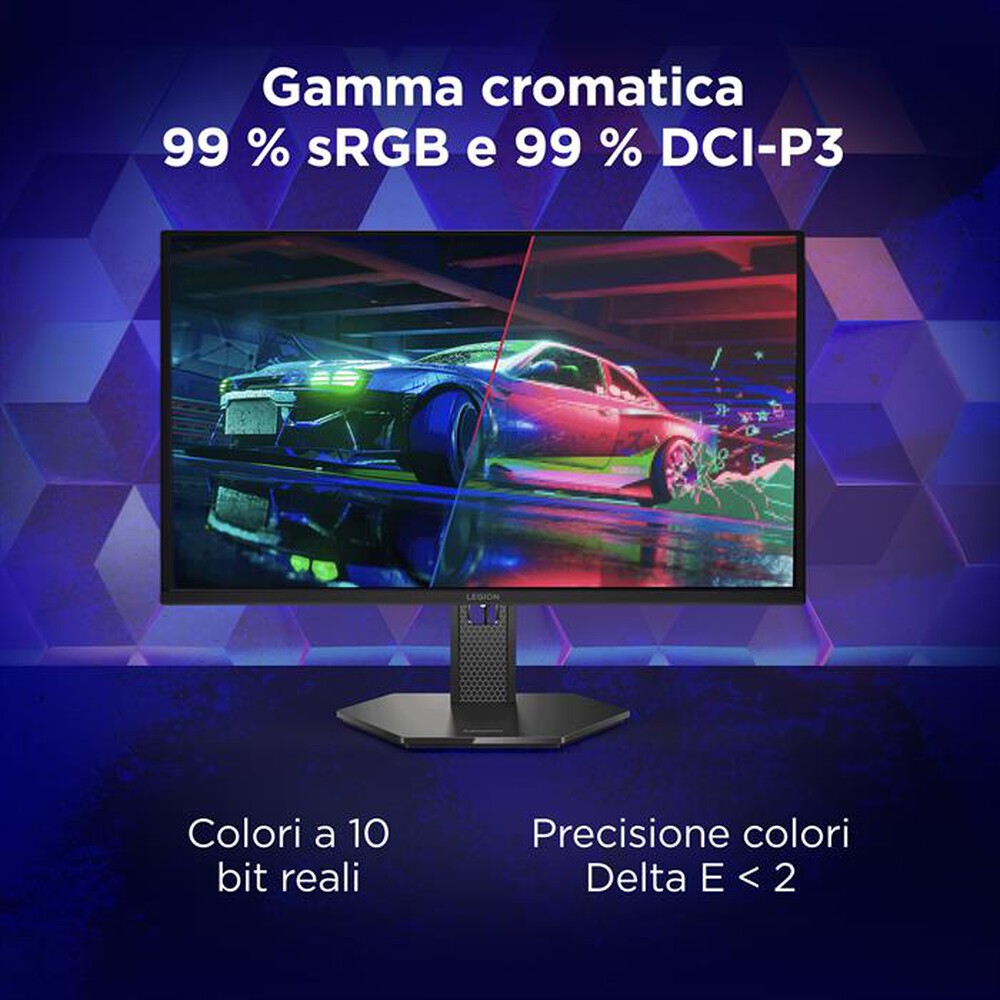 Immagine del prodotto LENOVO - Monitor OLED 26,5" LEGION 27Q-10 OLED 67E1GAC1IT-Black