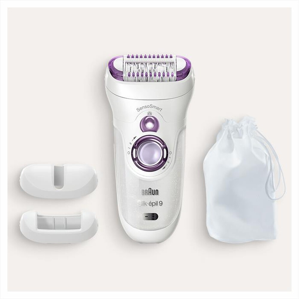 "BRAUN - Silk-épil 9 9-700-Bianco/Viola"