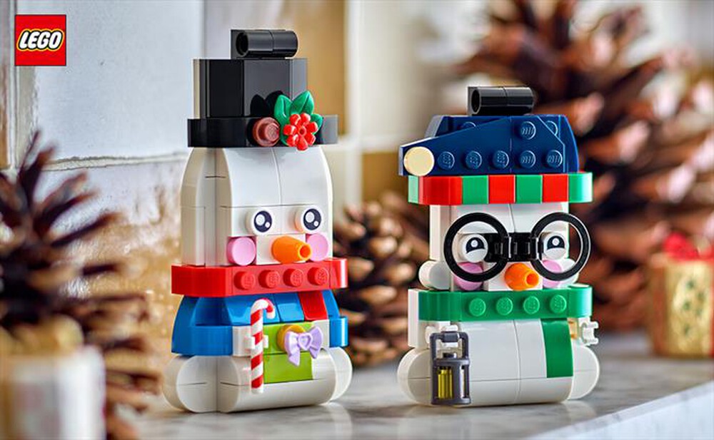 Immagine del prodotto LEGO - Pupazzi di neve ornamentali - 40812