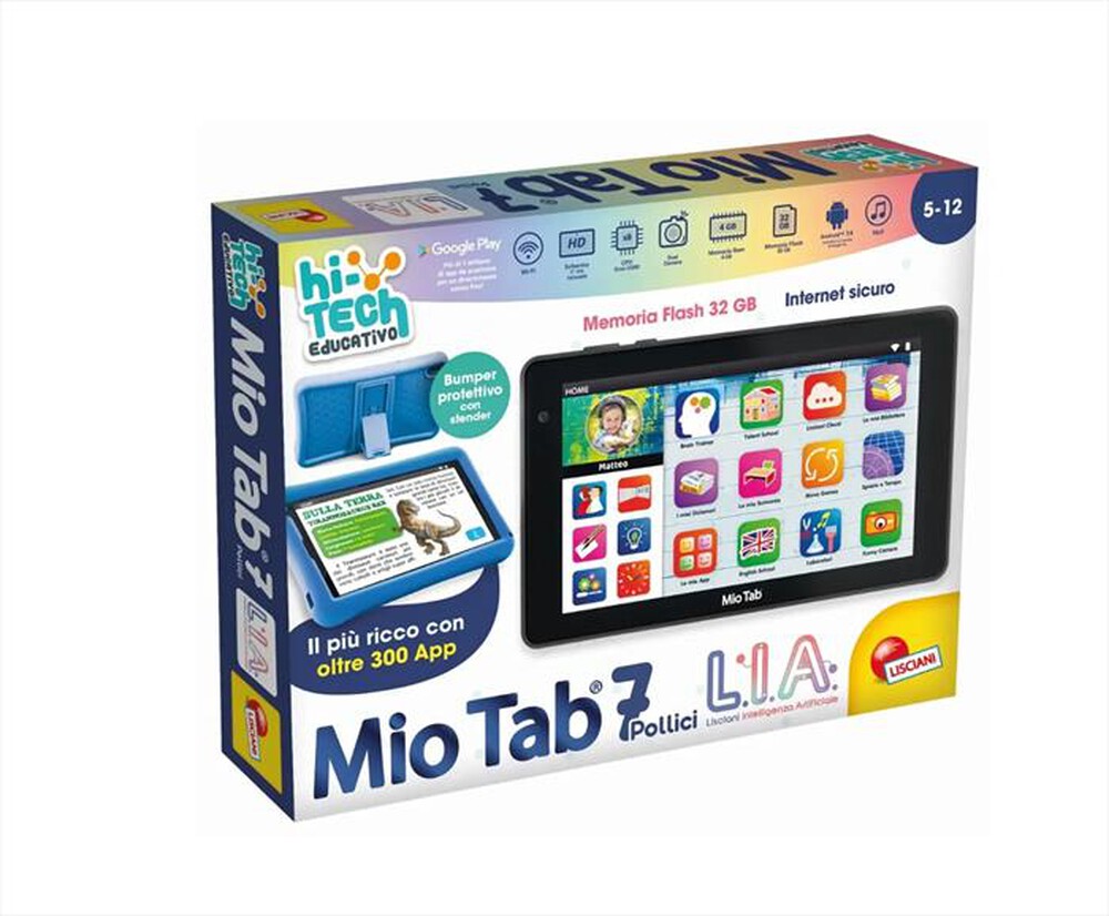 Immagine del prodotto LISCIANI GIOCHI - Tablet Educativo MIO TAB 7"-Nero