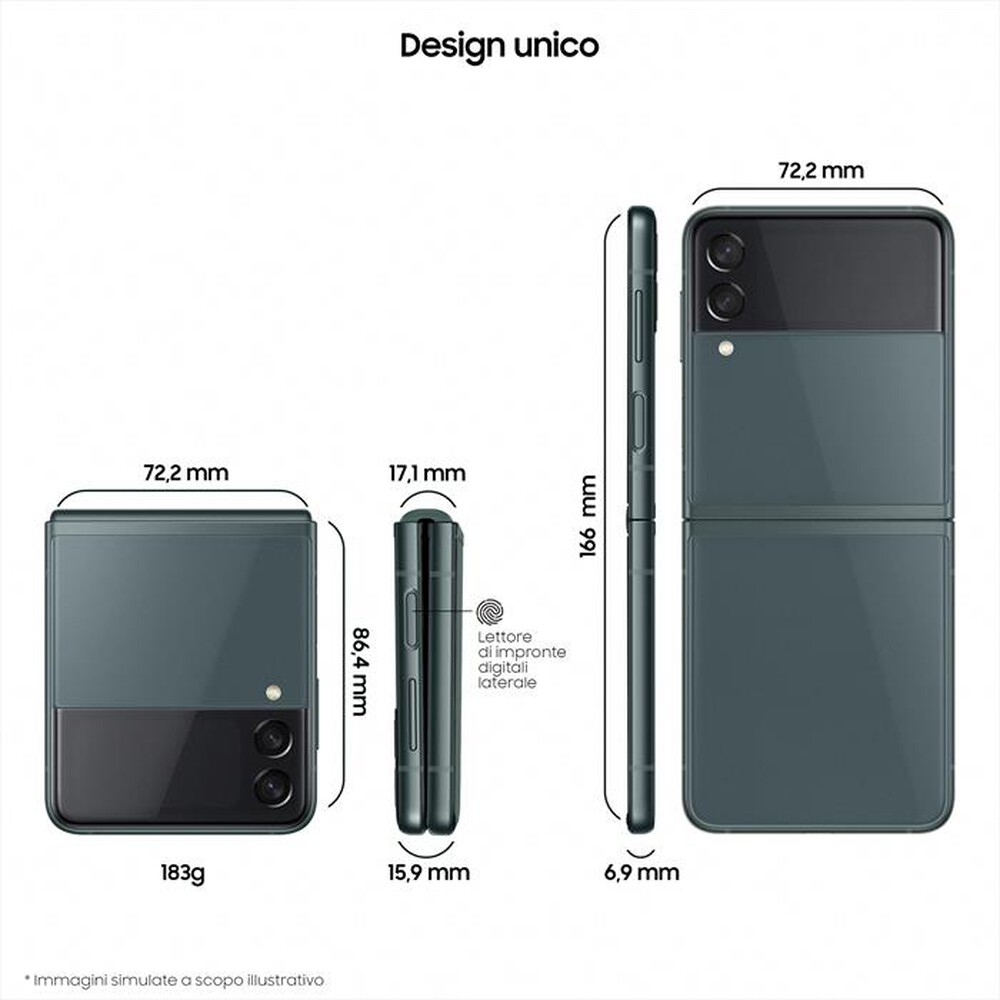 "SAMSUNG - GALAXY Z FLIP3 5G 128GB-Green"