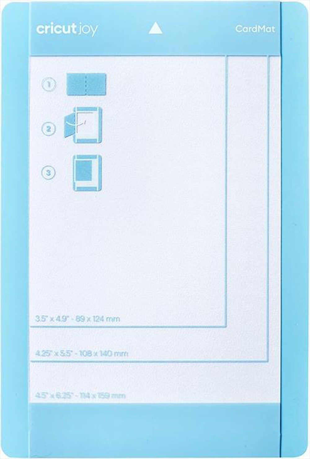 CRICUT - Tappetino per Biglietti Joy, 11,4cm x 15,8cm-Blu