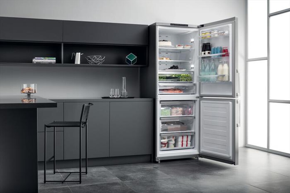"HOTPOINT ARISTON - Frigorifero combinato HA70BI 52 X Classe E"