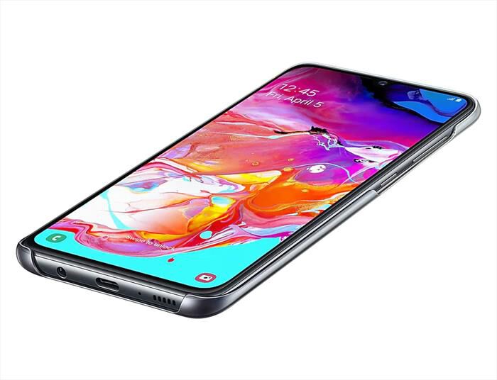 SAMSUNG - GRADATION COVER BLACK GALAXY A70-NERO | Euronics