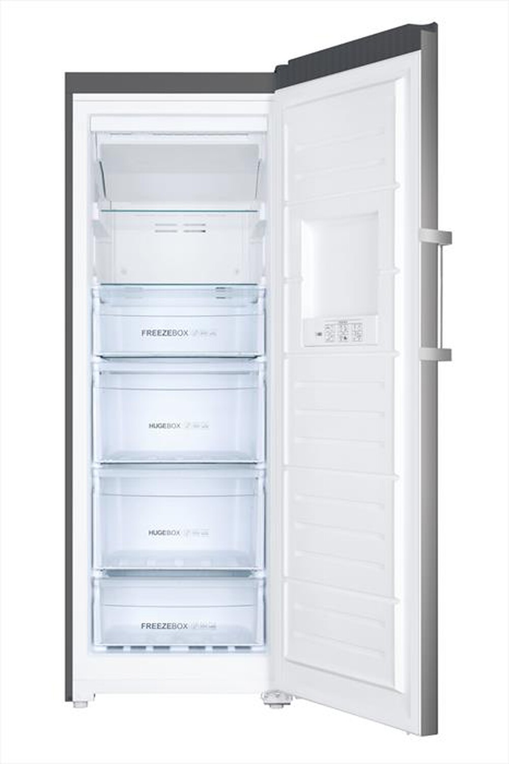 "HAIER - Congelatore verticale H2F-220SF Classe F 226 lt-Grigio"